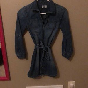A jean dress